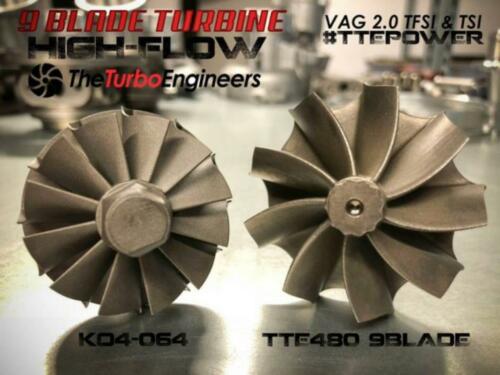 The Turbo Engineers TTE480+ Turbocharger - VW Mk5, Mk6, B6, Audi 8P A3, 8J TT, TTS 2.0T FSI