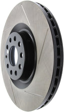 Load image into Gallery viewer, StopTech Power Slot 09 VW CC (Passat CC) / 06-09 Passat Front Left Slotted Rotor