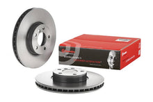 Load image into Gallery viewer, Brembo 332x32mm T1 RH Zinc Plated Gold PISTA Replacement Disc