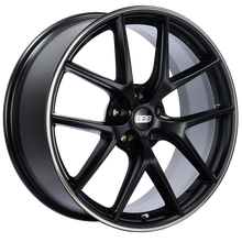 Load image into Gallery viewer, BBS CI-R 20x8.5 5x114.3 ET40 Satin Black Polished Rim Protector Wheel -82mm PFS/Clip Required