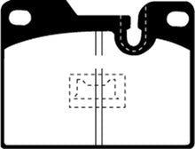 Load image into Gallery viewer, EBC 79-88 Porsche 924 2.0 Turbo Yellowstuff Rear Brake Pads