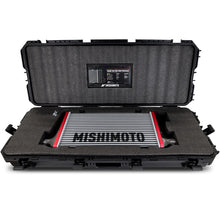 Load image into Gallery viewer, Mishimoto Universal Carbon Fiber Intercooler - Matte Tanks - 450mm Black Core - S-Flow - BL V-Band