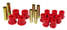 Load image into Gallery viewer, Prothane 80-97 Ford (w/ Molded Shackles) Spring Bushings - Red