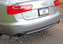 Load image into Gallery viewer, AWE Tuning Audi C7 A6 3.0T Touring Edition Exhaust - Dual Outlet Diamond Black Tips