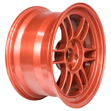 Load image into Gallery viewer, Enkei RPF1 17x9 5x114.3 22mm Offset 73mm Bore Orange Wheel