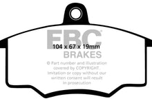 Load image into Gallery viewer, EBC 80-82 Audi 4000 1.6 Greenstuff Front Brake Pads