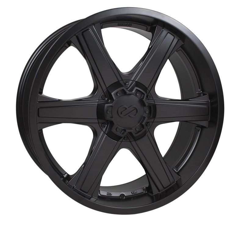 Enkei BHAWK 22x9.5 6x135 30mm Offset 87mm Bore Black Wheel