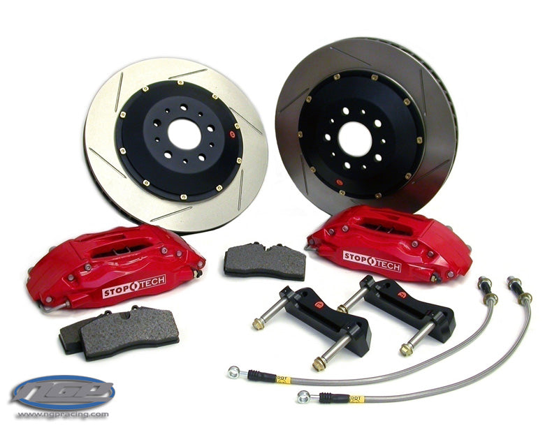 StopTech 328mm Big Brake Kit - 4-Piston ST40 - Mk5 GTI / GLI, Mk6 GTI / GLI