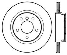 Load image into Gallery viewer, StopTech Power Slot 00 BMW 323 / 01-07 325 / 99-00 328 Series Rear Left Drilled &amp; Slotted Rotor