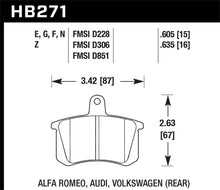 Load image into Gallery viewer, Hawk 98-02 Audi A4 Quattro Blue 9012 Race Rear Brake Pads