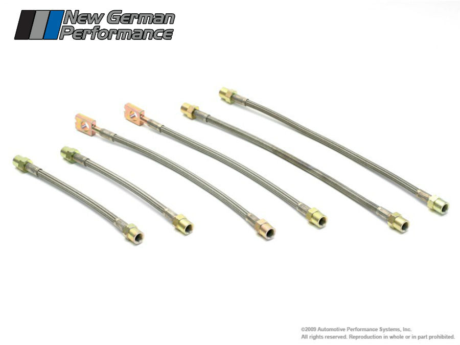 Neuspeed Sport Brake Lines - Audi B5 A4 FWD 1999.5 - 2001