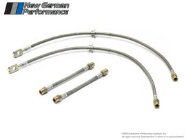 Neuspeed Sport Brake Lines - Audi Mk1 TT (8N) FWD 1999-2006 - NLA