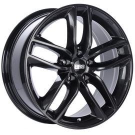 BBS SX 17x7.5 5x112 ET45 Crystal Black Wheel -82mm PFS/Clip Required
