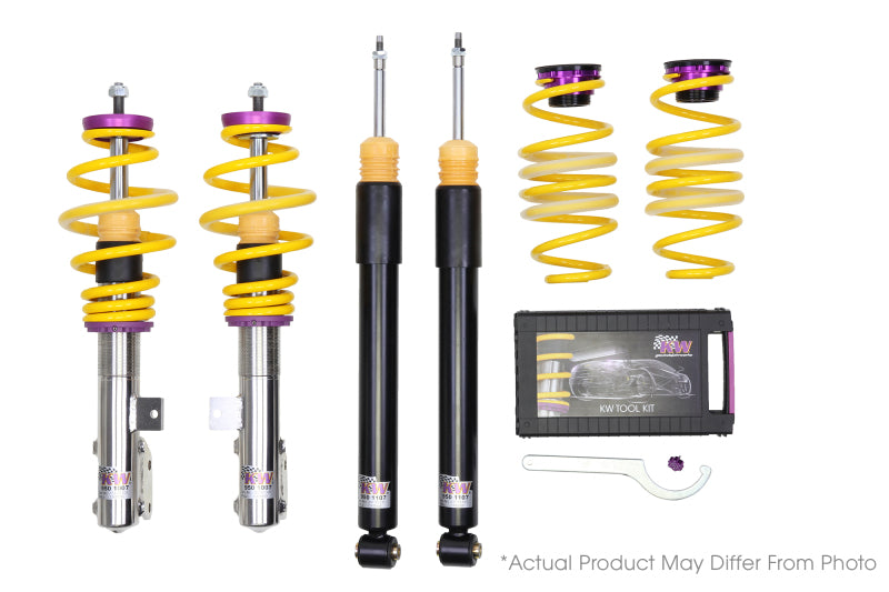 KW Coilover Kit V2 Audi A3 Quattro (8P) all engines w/o electronic dampening control