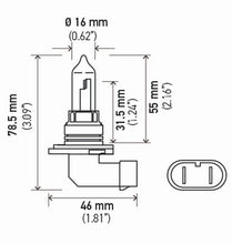 Load image into Gallery viewer, Hella 9005 12V 65W High Performance P20d 2.0 Bulb (Pair)