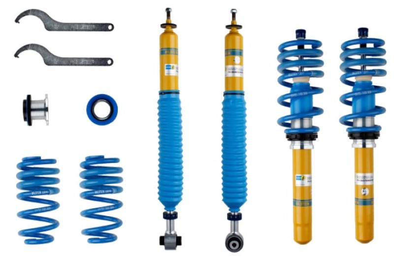 Bilstein B16 (PSS10) 17-19 Audi A4 Front and Rear Suspension Kit