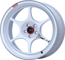 Load image into Gallery viewer, Enkei PF06 18x8in 5x100 BP 45mm Offset 75mm Bore White Machined Wheel