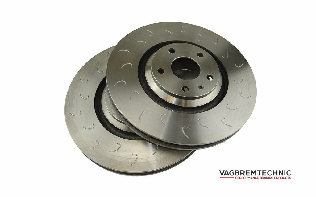 Vagbremtechnic Brembo 4 Piston Big Brake Kit - Fits VW Mk5, Mk6, Mk7, B6, B7, Audi 8P, 8V, 8J