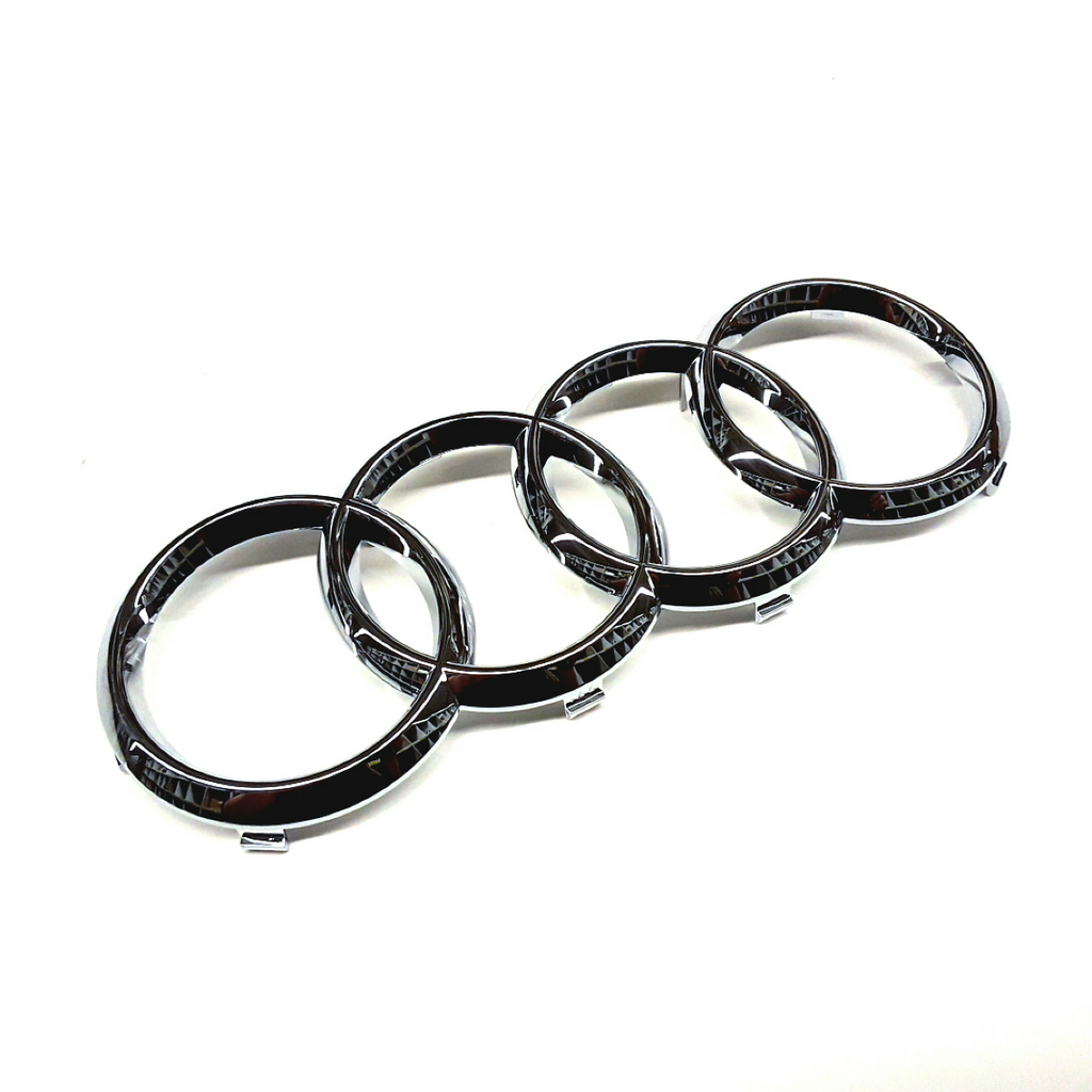 Audi Front Grill Emblem - Chrome - Fits Several Models