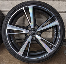 Load image into Gallery viewer, Audi 8V RS3 Black Optics Package Wheels - 19x8&quot; and 19x8.5&quot; Staggered With Pirelli P-Zero Tires - USED - SOLD