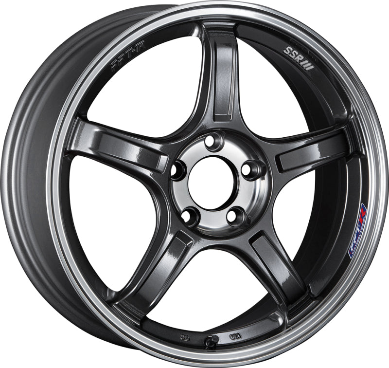 SSR GTX03 18x7.5 5x100 38mm Offset Black Graphite Wheel