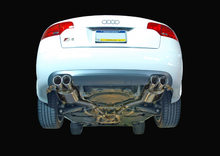 Load image into Gallery viewer, AWE Tuning Audi B7 S4 Track Edition Exhaust - Diamond Black Tips