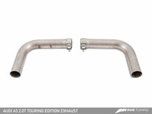 Load image into Gallery viewer, AWE Tuning Audi 8V A3 Touring Edition Exhaust - Dual Outlet Diamond Black 90 mm Tips