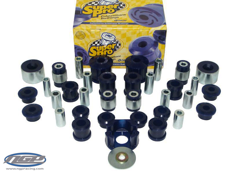 SuperPro Race Series Complete Bushing Kit - VW Mk5 Rabbit, GTI, Jetta, R32, Mk6 Golf, GTI, B6 Passat, CC, Audi 8P A3, 8J TT