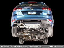 Load image into Gallery viewer, AWE Tuning VW MK7 Golf SportWagen Track Edition Exhaust w/Diamond Black Tips (90mm)