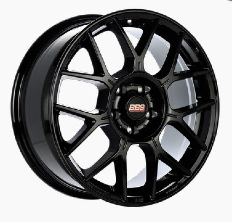 BBS XR 18x8 5x100 ET45 Gloss Black Wheel - 70mm PFS/Clip Required