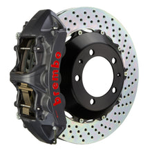 Load image into Gallery viewer, Brembo 08-15 Lancer Evo X Front GTS BBK 6 Piston Cast 380x32 2pc Rotor Drilled-Black HA