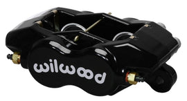 Wilwood Caliper-Forged Dynalite-Black 1.62in Pistons .81in Disc