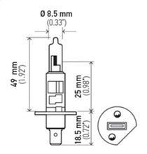 Load image into Gallery viewer, Hella Bulb H1 12V 55W P145S T25 +50 (2)