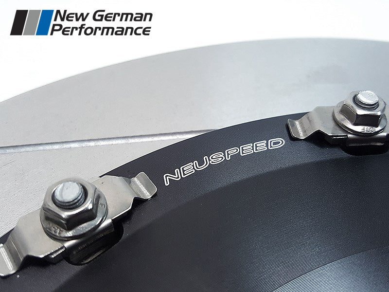 NEUSPEED Audi RS3 2 Piece Floating Slotted Brake Rotors – New German ...