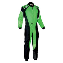 Load image into Gallery viewer, OMP KS-3 Overall Green/Black - Size 120 (For Children)