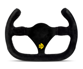 Momo MOD27/C Steering Wheel 270 mm -  Black Suede/Black Spokes