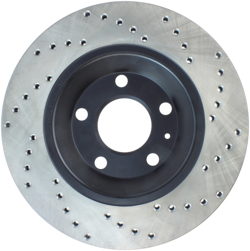 StopTech 04-09 Audi S4 Rear Right Drilled Rotor