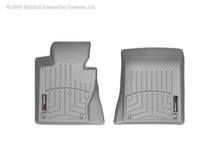 Load image into Gallery viewer, WeatherTech 04+ BMW X3 Front FloorLiner - Grey