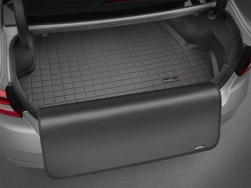 WeatherTech 2015+ Porsche Macan Cargo With Bumper Protector - Grey