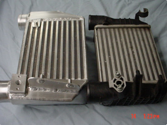 TyrolSport B6 A4 1.8T Side Mount Intercooler