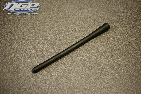 NGP Short Rubber Antenna Mast, European OE-style Black 8"