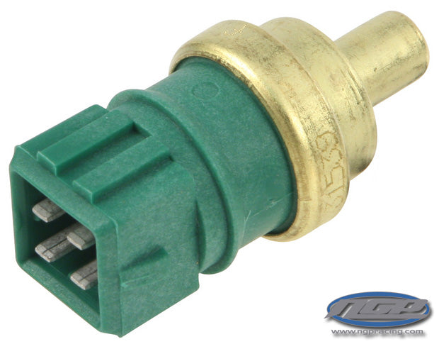Genuine OEM Coolant Temperature Sensor - Originally Blue Top, now light green - Late 90's Audi / VW models (Early B5 chassis, Early Mk4 Chassis)