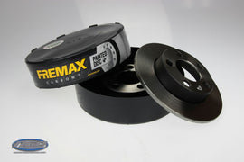 Fremax Carbon Plus 272mm Rear Rotors - Audi A3 8P, 8V, VW B7 Passat, Mk5 Jetta TDI, Mk6 All, Mk7 Golf, GTI w/out performance pack Bosch Calipers
