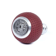 Load image into Gallery viewer, BFI Machined Finish GS2 Air Leather Heavy Weight Shift Knob (VW/Audi Manual)