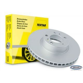 Textar Coated 310mm Rear Vented Rotors - Audi 8V/8Y S3, Mk5 R32, B6 Passat, CC 4Motion, Mk6/Mk7/Mk8 Golf R, Mk8 GTI, Mk7 GTI Performance Pack