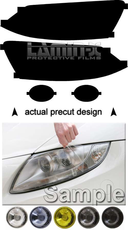 Lamin-X Headlight Film - Headlight & Foglight kit -  Mk6 Jetta S/SE/SEL - 2011+