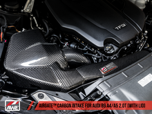 Load image into Gallery viewer, AWE Tuning Audi B9 A4/A5 2.0T Quattro Carbon Fiber AirGate Intake w/ Lid