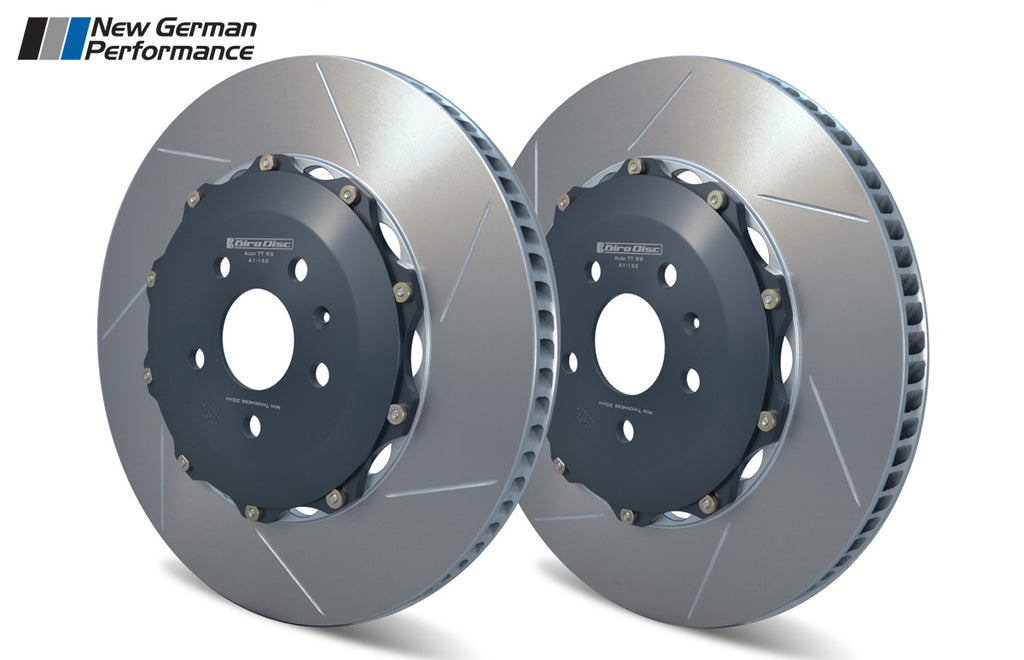 Girodisc Front 2pc Floating Rotors for Audi 8J TT RS