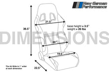 Load image into Gallery viewer, Corbeau A4 - Adjustable Sport Seat