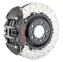 Load image into Gallery viewer, Brembo 05-14 Mustang GT PISTA Fr Race BBK 4Pis Cast 2pc 355x35x53a 2pc Rotor T3-Clear HA